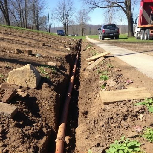 Drainage Line Repair Arlington