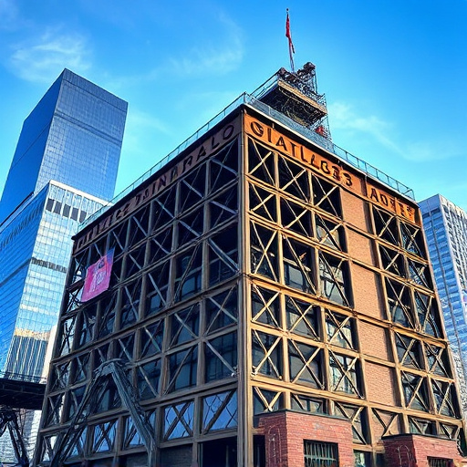 Dallas, Steel building