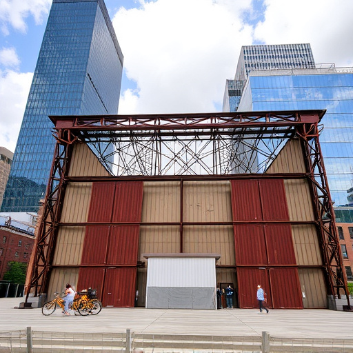 Dallas, Steel building