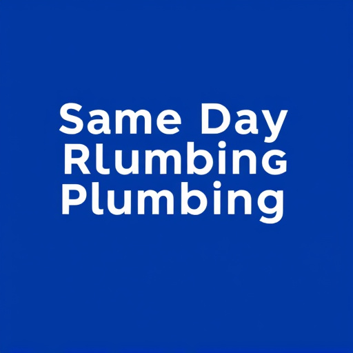 Same Day Arlington Plumbing Service