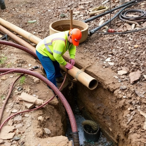 Drainage Line Repair Arlington