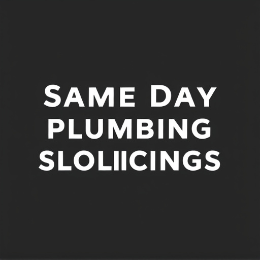 Same Day Dallas Plumbing Solutions